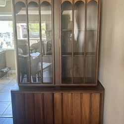 1970s Keller Display Hutch