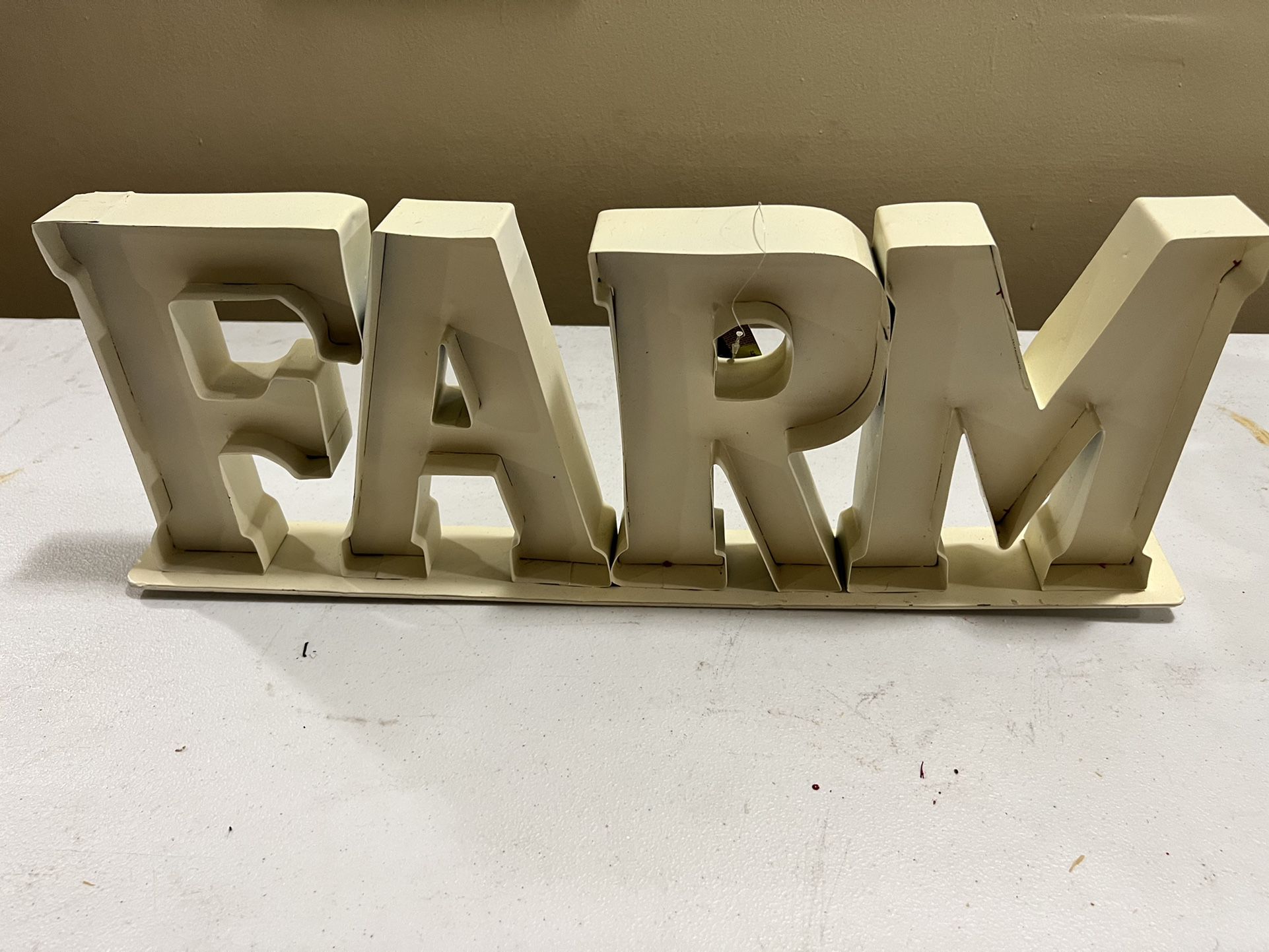 Farm Marquee Standing Decoration