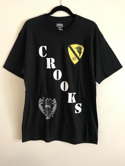 Crooks and Castles shirt size Large mens brand new