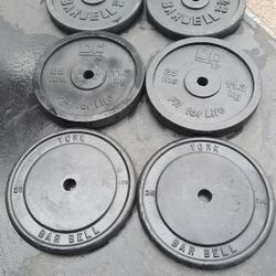 Standard Weight Plates (Price Per Pair)