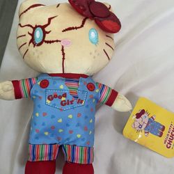HELLO KITTY CHUCKY PLUSH
