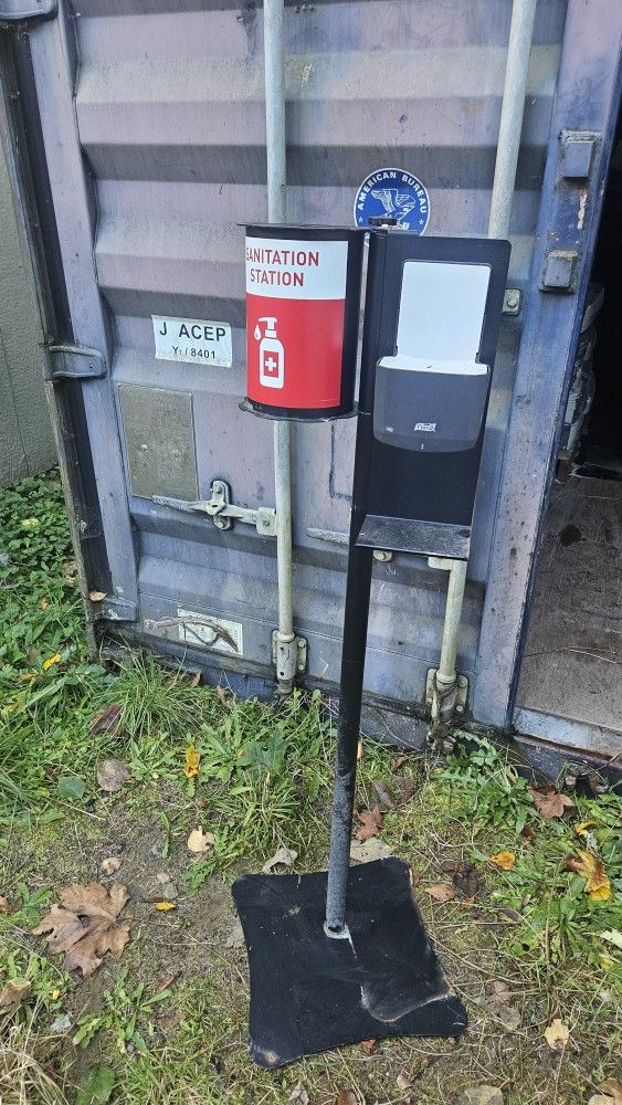 Purell Hand Sanitizer Stations