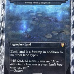 Magic The Gathering  The Dead Marshes - Urborg, Tomb of Yawgmoth 
