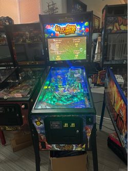 Pinball machine- Willy Wonka