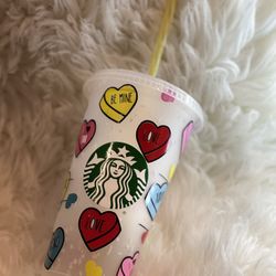 Valentines Day Starbucks Cup