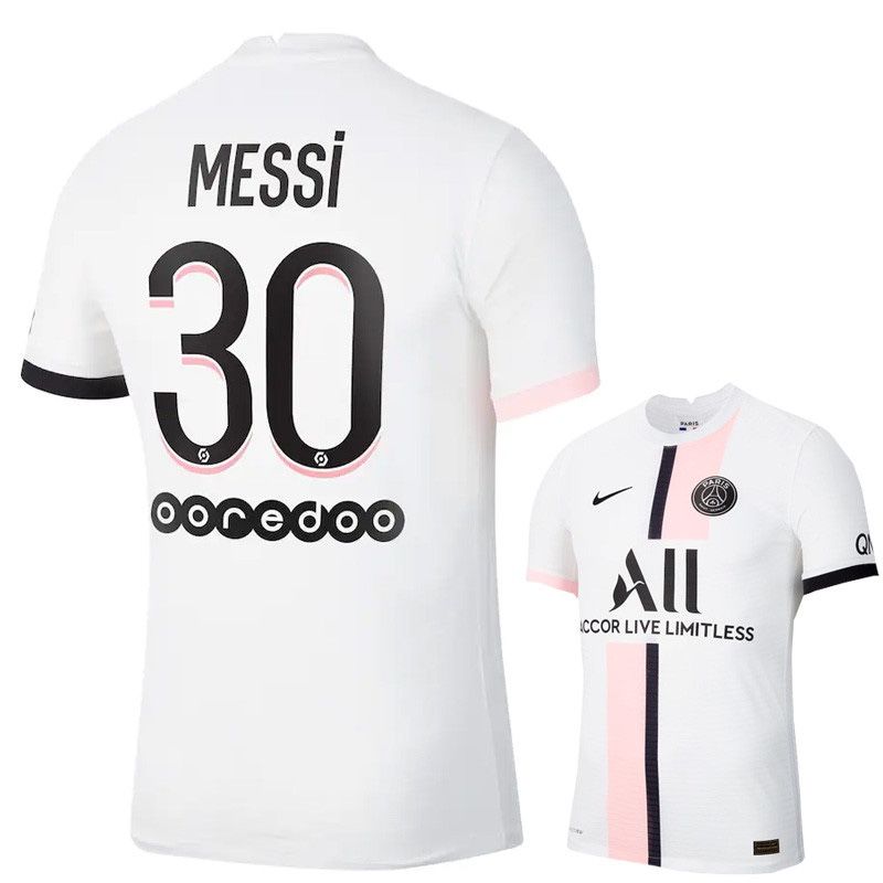 Messi 30 Psg Away White M-L-XL