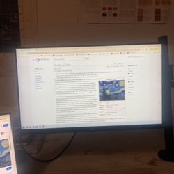LG Monitor With Stand