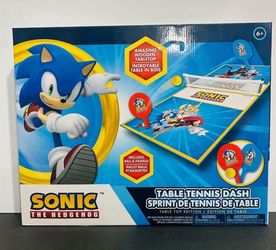 Sonic Hedgehog Table Top Tennis