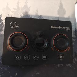Sound Blaster GC7 AMP DAC EPOS H6PRO GAMING HEADSET 