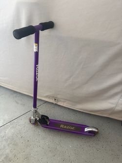 Purple Razor kick Scooter