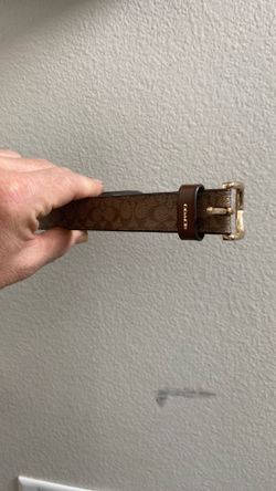 Coach xxl belt 30$