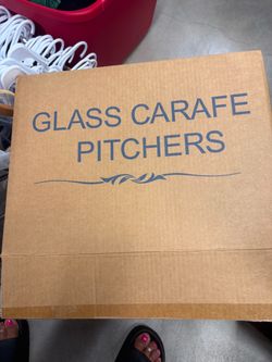 Glass Carafe Pitcher