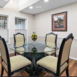 Large Dining room table and chairs