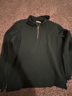 zara quarter zip