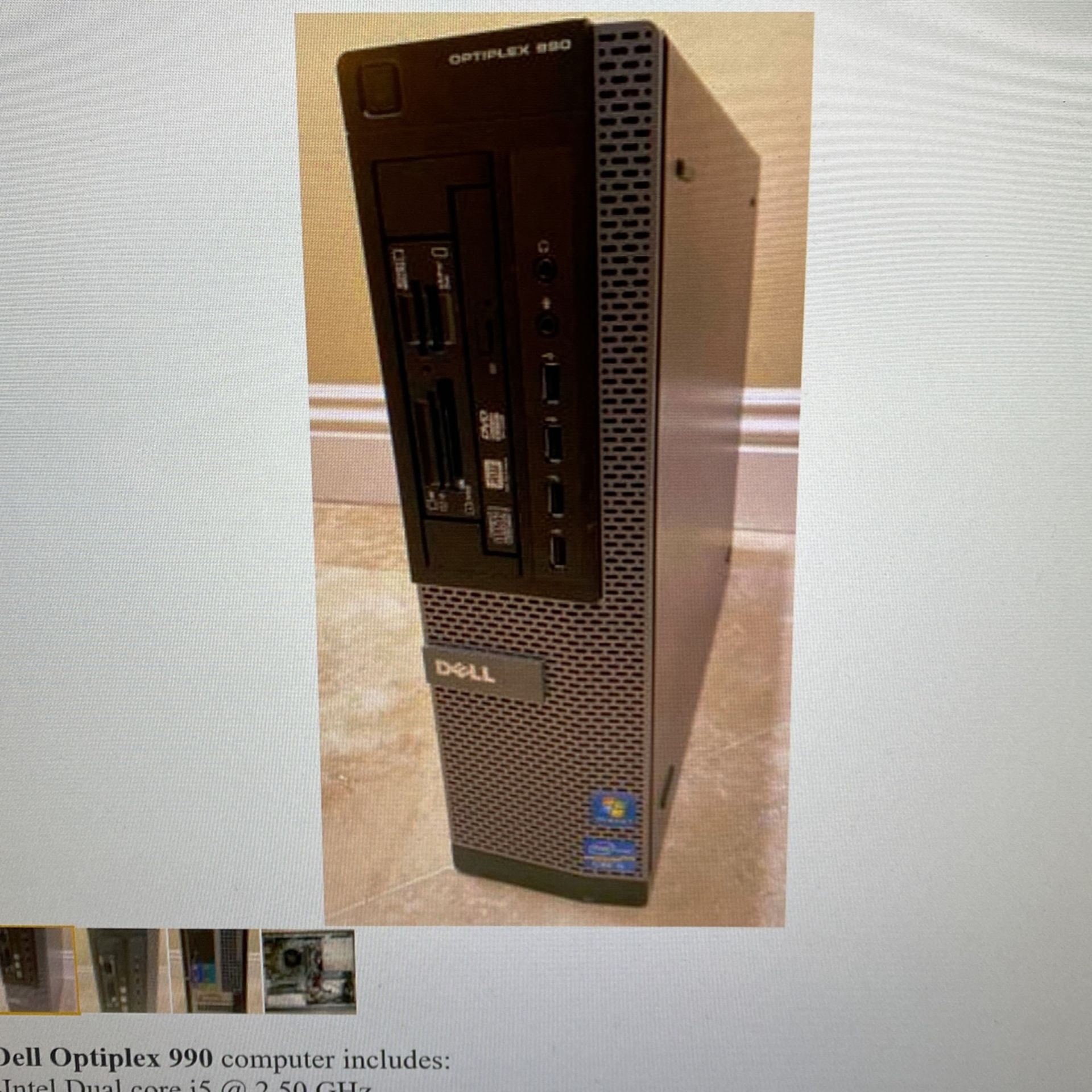 Dell Optiplex 990 computer