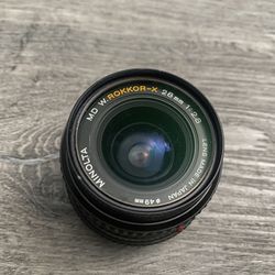 Minolta Rokkor-X 28mm F2.8