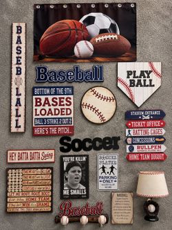 baseball decor