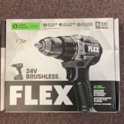 FLEX 1/2" 2-SPEED COMPACT DRILL DRIVER KIT