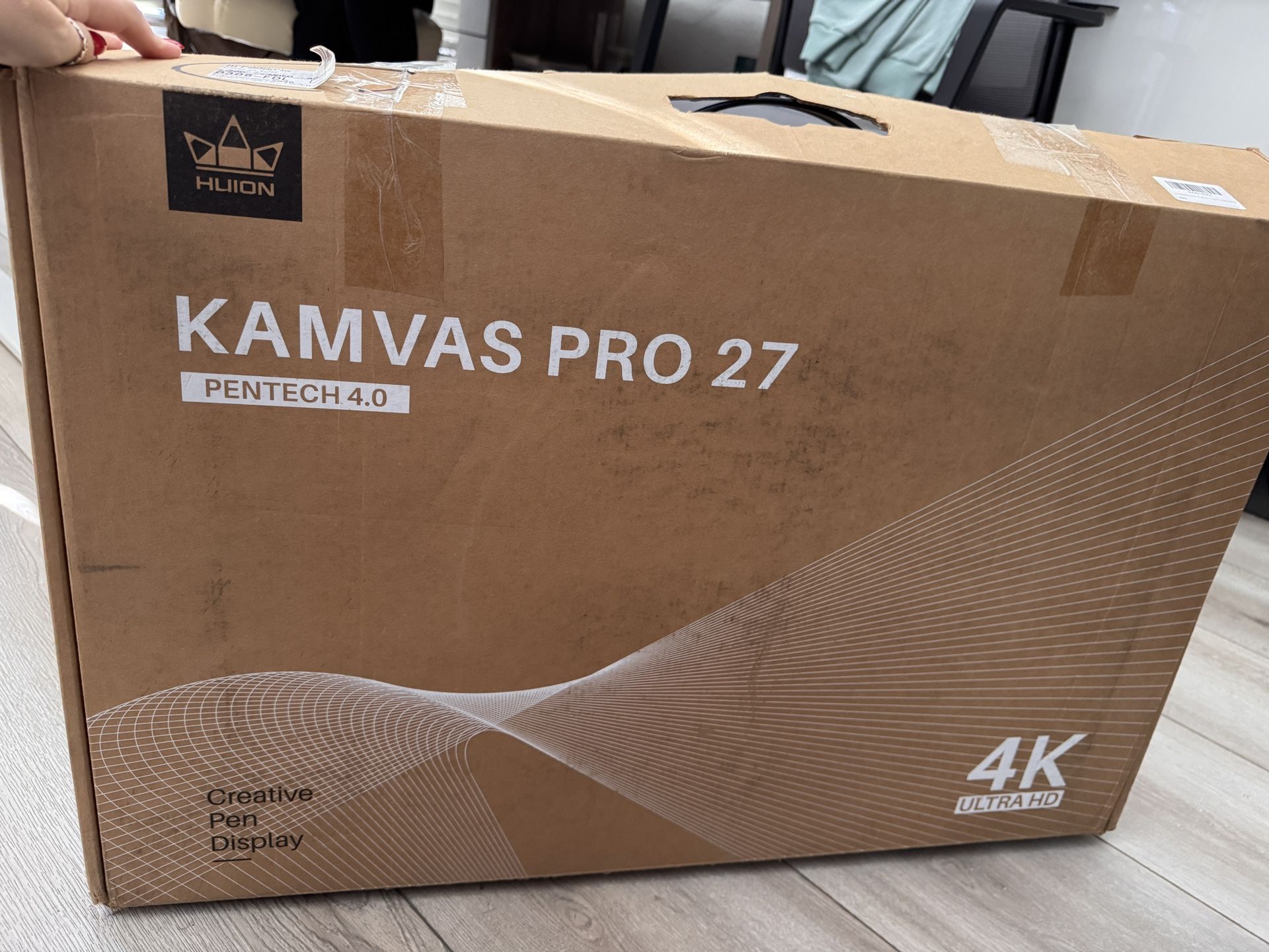 HUION Kamvas Pro 27 4K – Brand New – Display Only – 27”