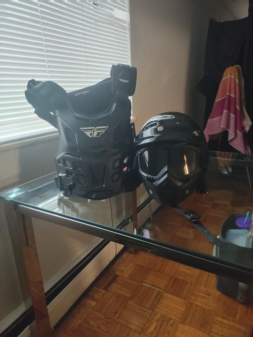 Breast Plate Helmet and Mask