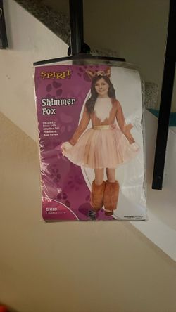 Girls Shimmer Fox costume