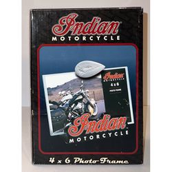 NEW Vintage Indian Motorcycles Picture Frame Photo 4”’x 6” Biker OEM 88-046 RARE Perfect Christmas Present Xmas Gift