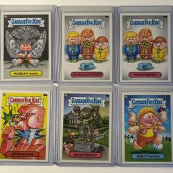 GARBAGE PAIL KIDS MIX SERIES 6 CARD LOT #1