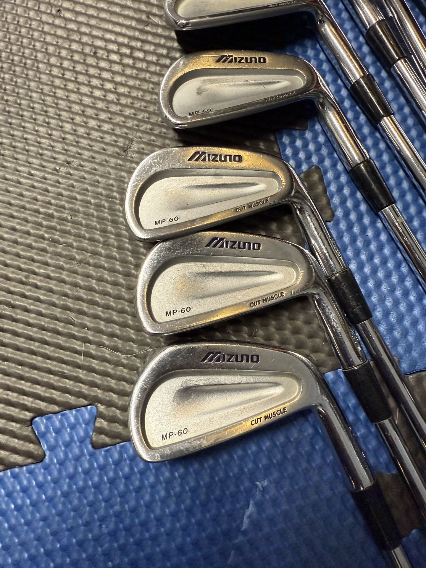 Mizuno MP-60 Forged Iron Set 3-PW • Cut Muscle Irons • RH Steel Shafts