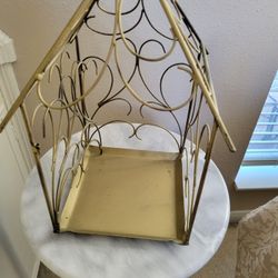 Metallic Bird Cage