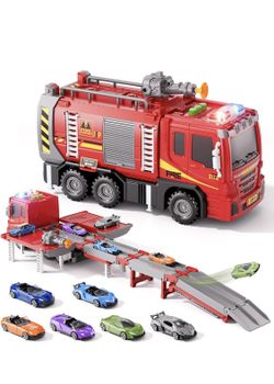 Fire Trucks Toy Set 