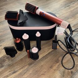 Dyson Airwrap Multi-Styler Complete Long for Straight to Wavy Hair……Srawberry pink 