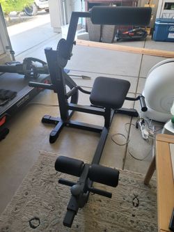 Workout - Seated Abs/ extension machine
