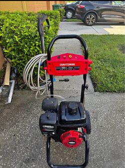 Craftsman pressure washer and dewalt surface cleaner 2800 psi 2.5 gpm