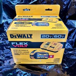 DeWalt 9Ah Flexvolt Battery and Charger Kit