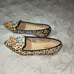 Leopard Flats Shoes 