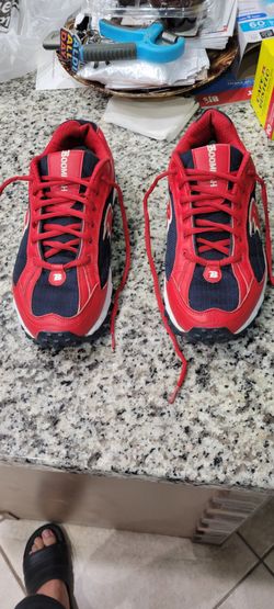Boombah Red and Navy Sneakers