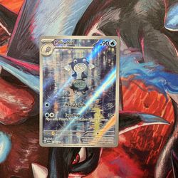 Poliwhirl 176/165 – SV 151 – Illustration Rare – NM – Sleeved & Top Loaded