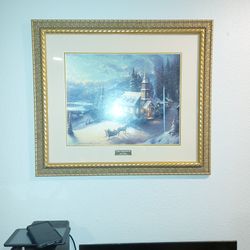 Thomas Kinkade Library Prints
