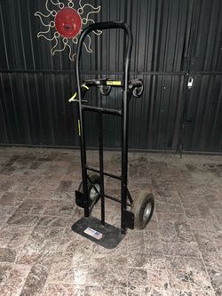 2in1 Hand-truck Dolly w/ Air Type Tires