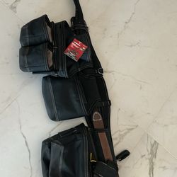 Bag Tool Belt With Suspenders HUSKY