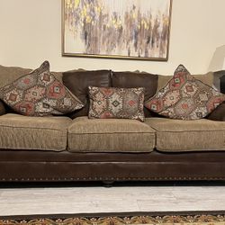 Sofa and Love Seat