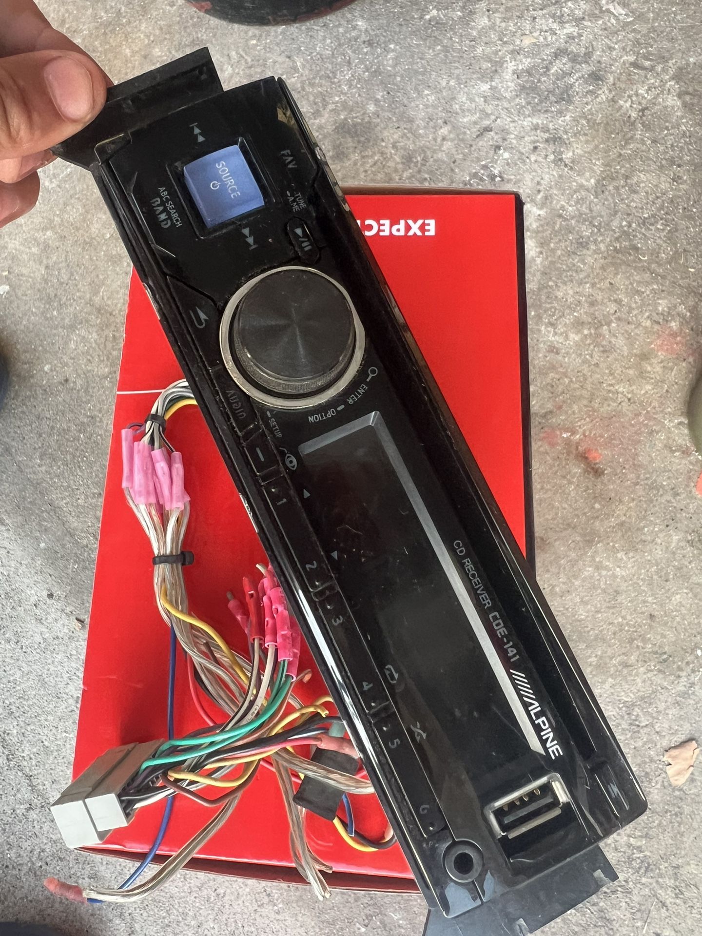 Car Stereo CD Player USB