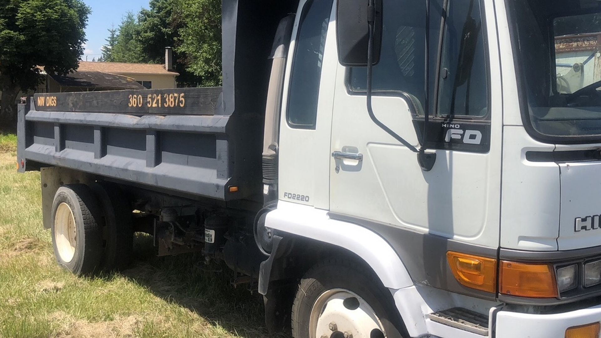 Hino 2220 5yrd Dump Truck FSBO
