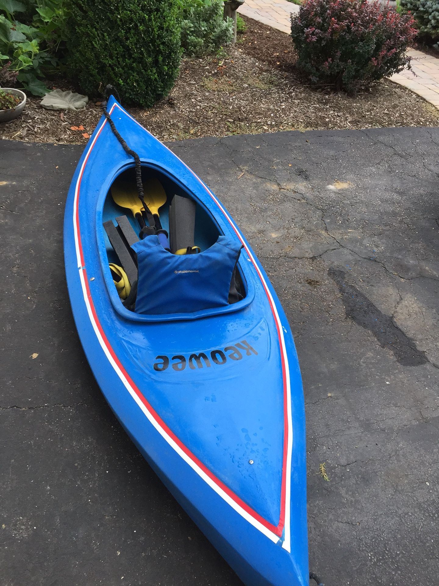 Keowee kayak, aqua terra model