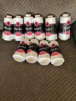 Brand New 10 Spools of Maxi-Lock Serger Thread All Purpose Spun Polyester