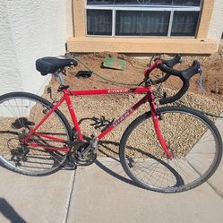 Red Giant Road Bike