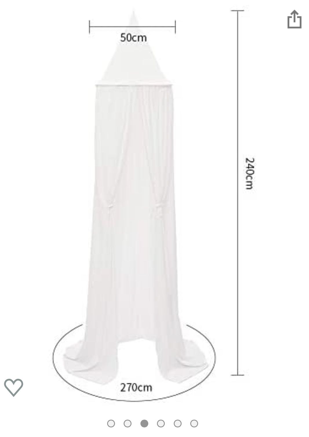 White Princess Canopy