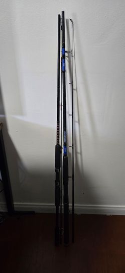 Daiwa Beefstick and Ugly Stik Bigwater Spinning Rods