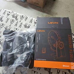 LEVN Wireless Headset, Wireless Headset with Mic for Work
