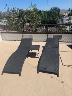 3-piece Outdoor/Patio Furniture